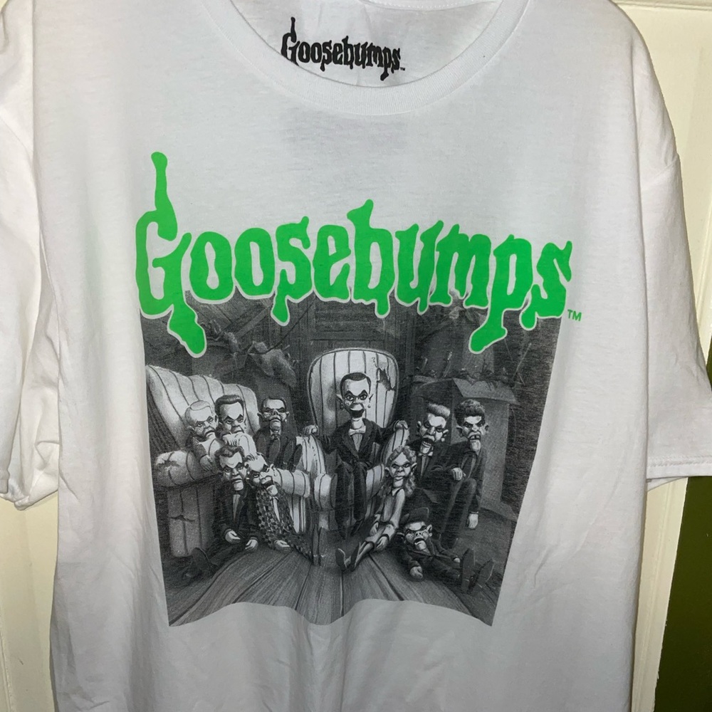 Goosebumps mens tshirt